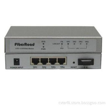 1 Port FX 4 Port TX Ethernet Fiber Optic Switches Router 20